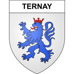Ternay 41 ville sticker blason écusson autocollant adhésif
