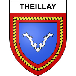Theillay Sticker wappen, gelsenkirchen, augsburg, klebender aufkleber