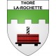 Thoré-la-Rochette Sticker wappen, gelsenkirchen, augsburg, klebender aufkleber