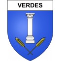 Stickers coat of arms Verdes adhesive sticker