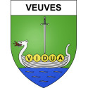 Stickers coat of arms Veuves adhesive sticker
