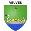 Stickers coat of arms Veuves adhesive sticker