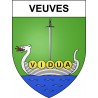 Veuves 41 ville sticker blason écusson autocollant adhésif