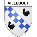 Stickers coat of arms Villebout adhesive sticker