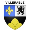Adesivi stemma Villerable adesivo