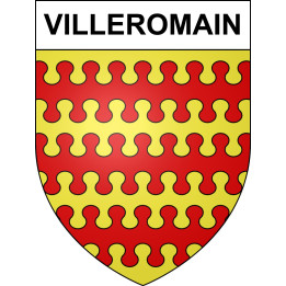 Villeromain Sticker wappen, gelsenkirchen, augsburg, klebender aufkleber