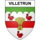 Villetrun Sticker wappen, gelsenkirchen, augsburg, klebender aufkleber