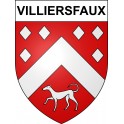 Villiersfaux Sticker wappen, gelsenkirchen, augsburg, klebender aufkleber