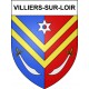Villiers-sur-Loir Sticker wappen, gelsenkirchen, augsburg, klebender aufkleber