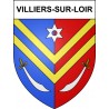 Stickers coat of arms Villiers-sur-Loir adhesive sticker