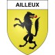Pegatinas escudo de armas de Ailleux adhesivo de la etiqueta engomada
