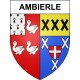 Adesivi stemma Ambierle adesivo