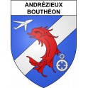 Stickers coat of arms Andrézieux-Bouthéon adhesive sticker