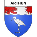 Stickers coat of arms Arthun adhesive sticker