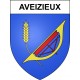 Aveizieux 42 ville sticker blason écusson autocollant adhésif