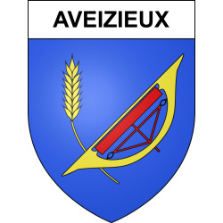 Adesivi stemma Aveizieux adesivo
