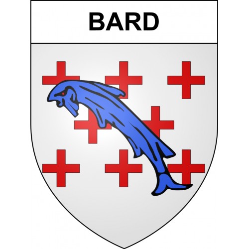Adesivi stemma Bard adesivo