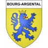 Bourg-Argental 42 ville sticker blason écusson autocollant adhésif