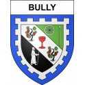 Bully Sticker wappen, gelsenkirchen, augsburg, klebender aufkleber