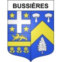 Bussières Sticker wappen, gelsenkirchen, augsburg, klebender aufkleber