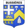 Bussières 42 ville sticker blason écusson autocollant adhésif