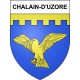 Adesivi stemma Chalain-d'Uzore adesivo