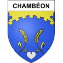 Chambéon 42 ville sticker blason écusson autocollant adhésif