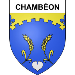 Pegatinas escudo de armas de Chambéon adhesivo de la etiqueta engomada