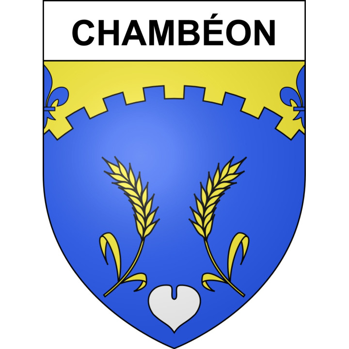 Stickers coat of arms Chambéon adhesive sticker