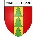 Pegatinas escudo de armas de Chausseterre adhesivo de la etiqueta engomada