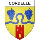 Cordelle Sticker wappen, gelsenkirchen, augsburg, klebender aufkleber