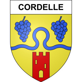Stickers coat of arms Cordelle adhesive sticker