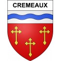 Cremeaux Sticker wappen, gelsenkirchen, augsburg, klebender aufkleber