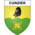 Adesivi stemma Cuinzier adesivo