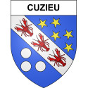 Adesivi stemma Cuzieu adesivo