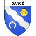 Adesivi stemma Dancé adesivo