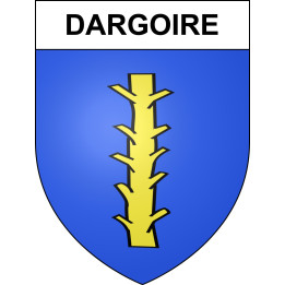 Stickers coat of arms Dargoire adhesive sticker