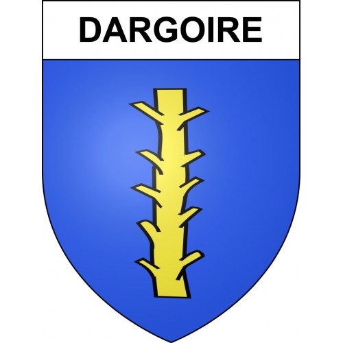 Dargoire Sticker wappen, gelsenkirchen, augsburg, klebender aufkleber