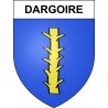 Dargoire 42 ville sticker blason écusson autocollant adhésif