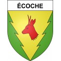 Adesivi stemma Écoche adesivo