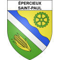 Stickers coat of arms Épercieux-Saint-Paul adhesive sticker