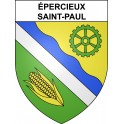 Épercieux-Saint-Paul Sticker wappen, gelsenkirchen, augsburg, klebender aufkleber