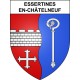 Adesivi stemma Essertines-en-Châtelneuf adesivo