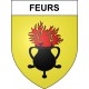 Feurs Sticker wappen, gelsenkirchen, augsburg, klebender aufkleber