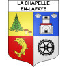 La Chapelle-en-Lafaye Sticker wappen, gelsenkirchen, augsburg, klebender aufkleber