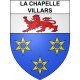 Pegatinas escudo de armas de La Chapelle-Villars adhesivo de la etiqueta engomada