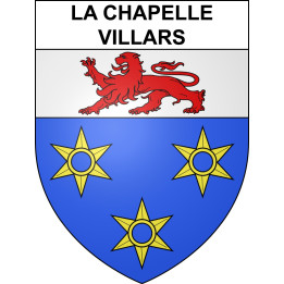 La Chapelle-Villars 42 ville sticker blason écusson autocollant adhésif