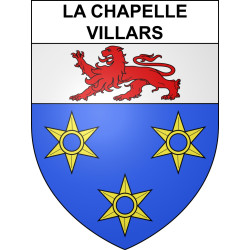 Adesivi stemma La Chapelle-Villars adesivo