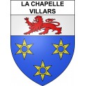 La Chapelle-Villars Sticker wappen, gelsenkirchen, augsburg, klebender aufkleber