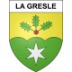 Stickers coat of arms La Gresle adhesive sticker
